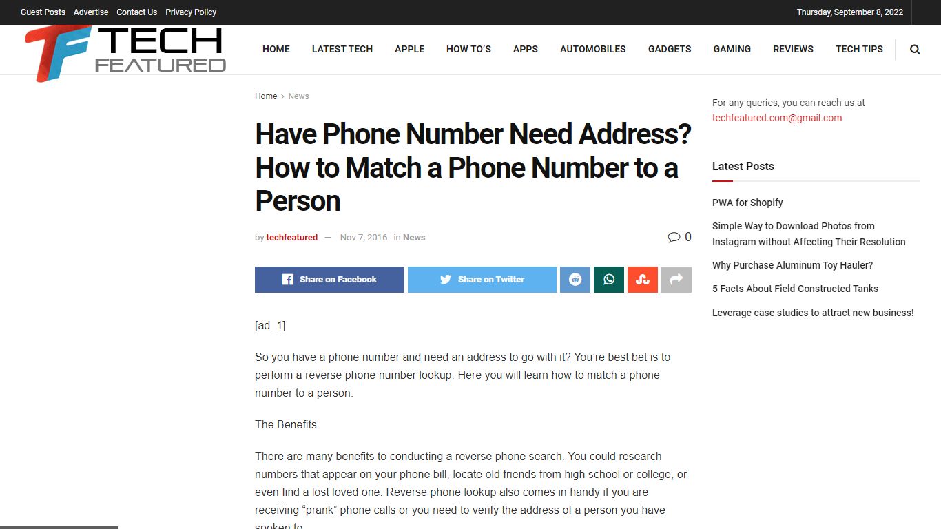Have Phone Number Need Address? How to Match a Phone Number to a Person ...